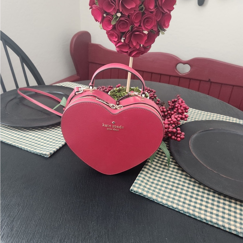 Kate Spade Red Heart Crossbody Bag